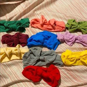 10 baby headbands